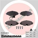 ZIMMERMANN 25683.200.2 Brake Pad Set, disc brake for AUDI, SEAT, SKODA, VW
