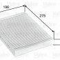VALEO 715597 Filter, interior air for LAND ROVER, VOLVO