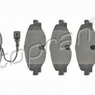 TOPRAN 115810 Brake Pad Set, disc brake for AUDI, SEAT, SKODA, VW