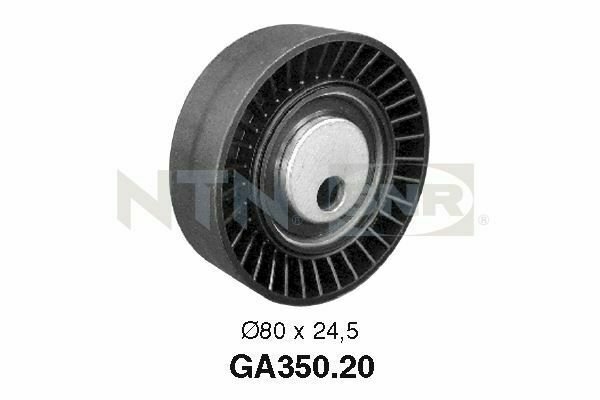 SNR GA350.20 Tensioner Pulley, v-ribbed belt for BMW