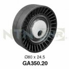 SNR GA350.20 Tensioner Pulley, v-ribbed belt for BMW