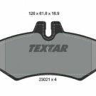 TEXTAR 2302101 Brake Pad Set, disc brake for MERCEDES-BENZ, PUCH, VW