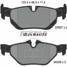 TEXTAR 2392701 Brake Pad Set, disc brake for BMW