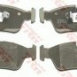 TRW GDB1625 Brake Pad Set, disc brake for BMW