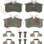 TRW GDB1813 Brake Pad Set, disc brake for CITRO&Atilde;�N, PEUGEOT