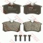 TRW GDB1973 Brake Pad Set, disc brake for CITRO&Atilde;�N, DS, PEUGEOT
