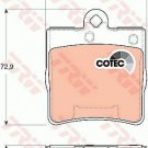 TRW GDB1545 Brake Pad Set, disc brake for MERCEDES-BENZ