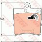 TRW GDB1545 Brake Pad Set, disc brake for MERCEDES-BENZ