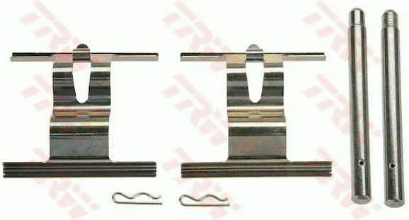TRW PFK505 Accessory Kit, disc brake pads for AUDI, PORSCHE, VW