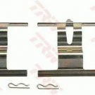 TRW PFK505 Accessory Kit, disc brake pads for AUDI, PORSCHE, VW