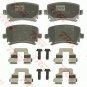 TRW GDB1622 Brake Pad Set, disc brake for AUDI, SEAT, SKODA, VW