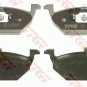 TRW GDB1984 Brake Pad Set, disc brake for AUDI, SEAT, SKODA, VW