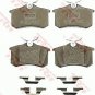 TRW GDB1328 Brake Pad Set, disc brake for FORD, VW