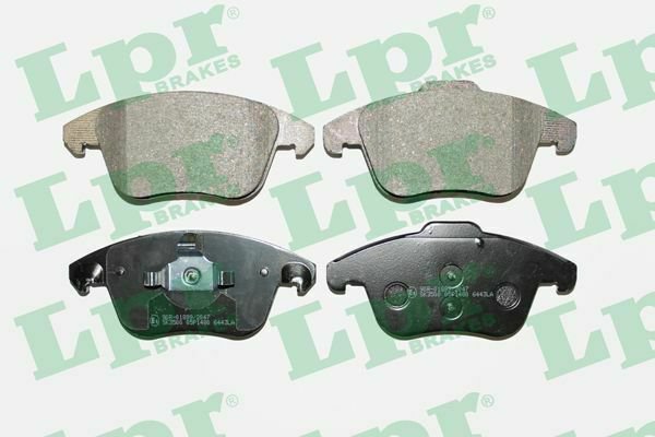 LPR 05P1480 Brake Pad Set, disc brake for CITRO&Atilde;�N, DS, PEUGEOT