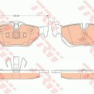 TRW GDB2050 Brake Pad Set, disc brake for BMW