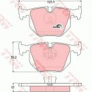 TRW GDB1119 Brake Pad Set, disc brake for BMW, MASERATI, WIESMANN