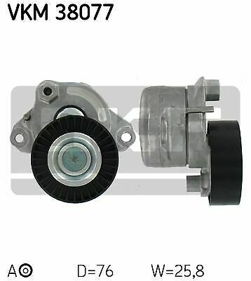 SKF VKM 38077 Tensioner Pulley, v-ribbed belt for MERCEDES-BENZ