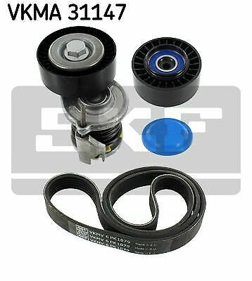 SKF VKMA31147 V-Ribbed Belt Set for VW