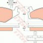 TRW GDB454 Brake Pad Set, disc brake for SEAT, VW