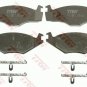 TRW GDB454 Brake Pad Set, disc brake for SEAT, VW