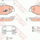 TRW GDB1542 Brake Pad Set, disc brake for MERCEDES-BENZ