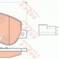 TRW GDB1724 Brake Pad Set, disc brake for FORD, VW