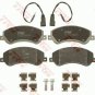 TRW GDB1724 Brake Pad Set, disc brake for FORD, VW