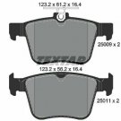 TEXTAR 2500901 Brake Pad Set, disc brake for AUDI, CUPRA, SEAT, SKODA, VW