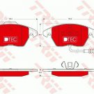 TRW GDB1550DTE Brake Pad Set, disc brake for AUDI, SEAT, SKODA, VW