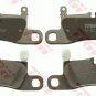 TRW GDB1876 Brake Pad Set, disc brake for PORSCHE