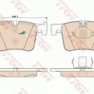 TRW GDB1942 Brake Pad Set, disc brake for BMW