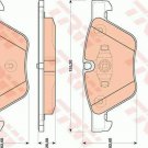 TRW GDB1810 Brake Pad Set, disc brake for BMW