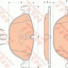 TRW GDB1838 Brake Pad Set, disc brake for BMW