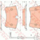 TRW GDB1867 Brake Pad Set, disc brake for AUDI