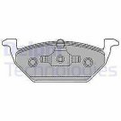 DELPHI LP1436 Brake Pad Set, disc brake for AUDI, MERCEDES-BENZ, SEAT, SKODA, VW