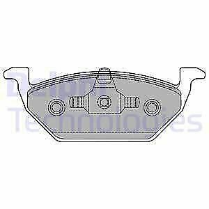 DELPHI LP1436 Brake Pad Set, disc brake for AUDI, MERCEDES-BENZ, SEAT, SKODA, VW