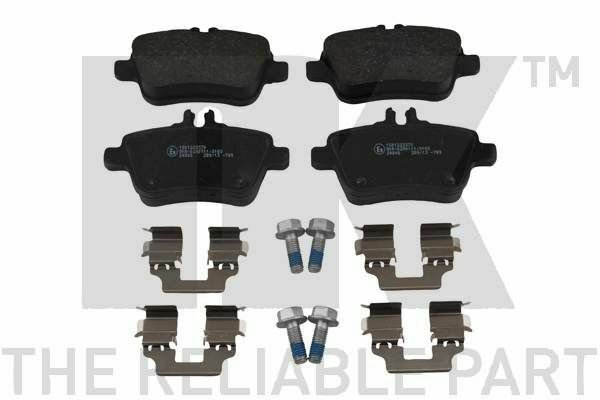 NK AUTOPARTS 223370 Brake Pad Set, disc brake for INFINITI, MERCEDES-BENZ