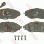 TRW GDB1918 Brake Pad Set, disc brake for SEAT, SKODA, VW