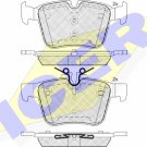 ICER 182214 Brake Pad Set, disc brake for MERCEDES-BENZ