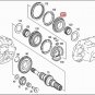 MERECEDES-BENZ A1693600608 Mercedes-Benz A1693600608 Third 3rd Gear, w245, OE (G