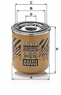 MANN TB1396X Air Dryer Cartridge, compressed-air system for MERCEDES-BENZ