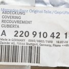 MERECEDES-BENZ A22091042187D84 Mercedes-Benz A22091042187D84 Seat covering, Righ