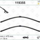 SWF 119355 Wiper Blade for AUDI, SKODA, VW