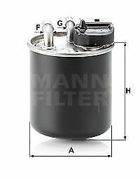 MANN WK820/16 Fuel filter for MERCEDES-BENZ