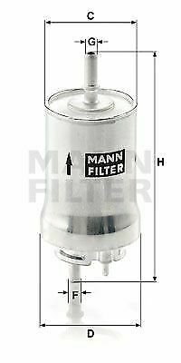 MANN WK59X Fuel filter for AUDI, SEAT, SKODA, VW
