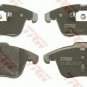 TRW GDB1705 Brake Pad Set, disc brake for JAGUAR