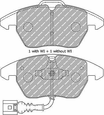 FERODO FDS1641 Brake Pad Set, disc brake for AUDI, SEAT, SKODA, VW