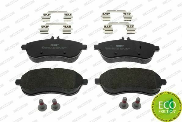 FERODO FDB1978 Brake Pad Set, disc brake for MERCEDES-BENZ
