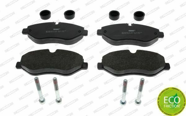 FERODO FVR1778 Brake Pad Set, disc brake for MERCEDES-BENZ, VW