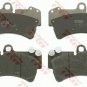 TRW GDB1548 Brake Pad Set, disc brake for AUDI, PORSCHE, VW